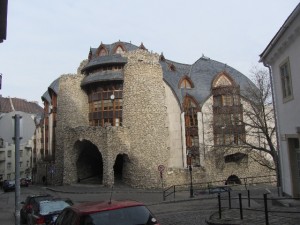 Un interessante edificio a Budapest